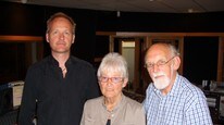 Sigvart Dagsland, Oddlaug Bjørgsvik Ringsby og Sverre Ringsby (Foto: Thor-Henry Bjor/NRK)