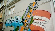 Grafittikunst kan bli forbudt (Foto: Anett Johansen Espeland/NRK)