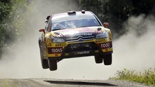 Petter Solberg under Myhinpaa-etappen i Rally Finland. (Foto: Roni Rekomaa/Scanpix) Petter Solberg under Myhinpaa-etappen i Rally Finland. (Foto: Roni Rekomaa/Scanpix)