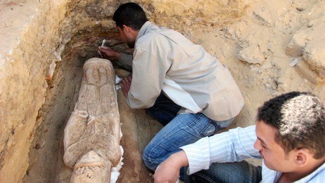 Sarkofag i mumiegrav (Foto: SUPREME COUNCIL OF ANTIQUITIES, EGYPT/REUTERS) Sarkofag i mumiegrav (Foto: SUPREME COUNCIL OF ANTIQUITIES, EGYPT/REUTERS)