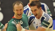 Thierry Omeyer og Guillaume Gille  (Scanpix/AFP)