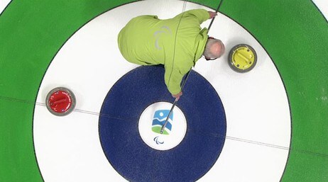 Paralympics curling (Foto: Inger Norddal Veiglum/NRK) Paralympics curling (Foto: Inger Norddal Veiglum/NRK)