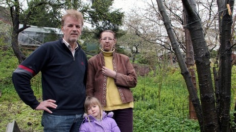Milena (4),Marina og Haakon Enoksen (Foto: Yngve Tørrestad/NRK) Milena (4),Marina og Haakon Enoksen (Foto: Yngve Tørrestad/NRK)