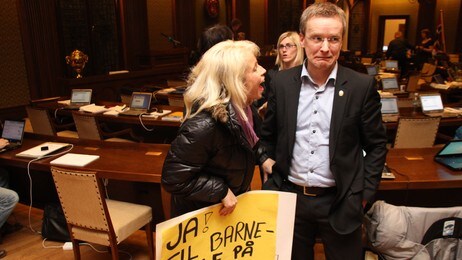 Siri Mette Becker og Jørgen Kristiansen (Foto: Svein Sundsdal /NRK) Siri Mette Becker og Jørgen Kristiansen (Foto: Svein Sundsdal /NRK)