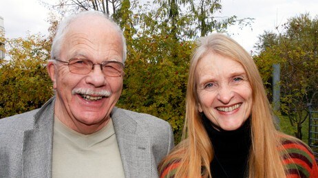 Haakon Dirk Blaauw og Miriam Wicklund  (Foto: Jon-Annar Fordal/NRK)