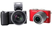 Sony NEX 5N og Olympus PEN E-PL3 Sony NEX 5N og Olympus PEN E-PL3