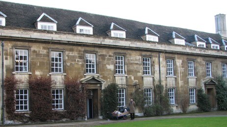 Christs College Cambridge Innkvarteringsdelen (Foto: Ivar Grydeland/NRK) Christs College Cambridge Innkvarteringsdelen (Foto: Ivar Grydeland/NRK)