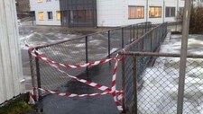 Flom i Egersund (Foto: Øystein Ellingsen/NRK)