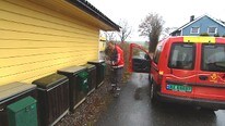 Postutdeling (Foto: Kjell Olav Nordberg/NRK)