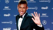 SOCCER-BRAZIL/NEYMAR File photo of Brazilian soccer player Neymar arriving for the 2013 Laureus World Sports Awards in Rio de Janeiro