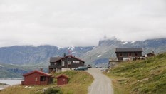 Storestølen fjellstue 2011, nyrestaurert etter brann 2010 Skravheimen