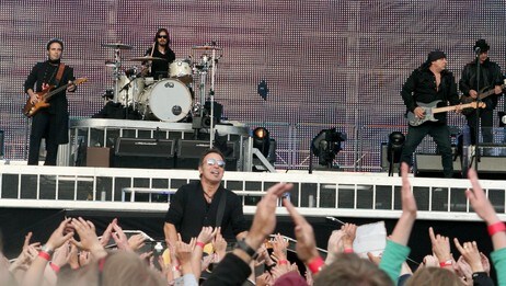 Bruce Springsteen på Koengen (Foto: Roy Hilmar Svendsen/NRK) Bruce Springsteen på Koengen (Foto: Roy Hilmar Svendsen/NRK)