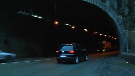 Tunnel (Foto: Anne Lognvik/NRK) Tunnel (Foto: Anne Lognvik/NRK)