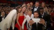 Oscar 2014: Ellen tar verdens mest delte selfie - Vert Ellen DeGeneres tok en stjernespekket selfie under nattens Oscar-galla. Bildet endte som tidenes mest delte tweet. Se klipp!