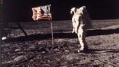 Astronaut Edwin 'Buzz' Aldrin på månen