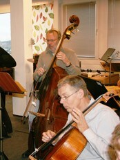 Magnus Søderberg og Morten Hannisdal i Cikada-ensemblet (Foto: Bodil Johanne Jensen) Magnus Søderberg og Morten Hannisdal i Cikada-ensemblet (Foto: Bodil Johanne Jensen)
