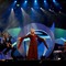 Ann-Mari Andersen på scenen.