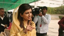 Pakistans utenriksminister Hina Rabbani Khan (Foto: FAROOQ NAEEM/Afp)