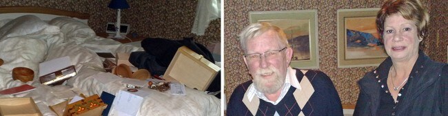 Samboerparet Terje Engebakken og Marit Nordeng  (Foto: Vibecke Wold Haagensen/NRK)