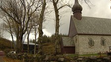 Alstahaug kirke, Petter Dass-museet (Foto: Lars Petter Kalkenberg/NRK)