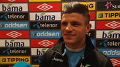 Valon Berisha får skryt av Drillo - Drillo har gitt de norske spillerne kjeft før kvalifiseringskampen mot Albania.
Den som spiller ballen bakover mot Albania, risikerer å bli bytta ut.