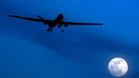 Amerikansk droneangrep (Foto: Kirsty Wigglesworth/Ap) Amerikansk droneangrep (Foto: Kirsty Wigglesworth/Ap)