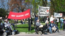 1. mai Kristiansand (Foto: Anne Torhild Nilsen/NRK) 1. mai Kristiansand (Foto: Anne Torhild Nilsen/NRK)