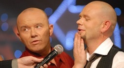 Ulf Risnes og Ronny Bertelsen (Foto: Erik Dyrhaug/Dinamo/NRK)