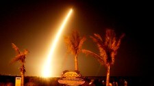 Kepler-satellitten skytes opp (Foto: Malcolm Denemark/AP) Kepler-satellitten skytes opp (Foto: Malcolm Denemark/AP)