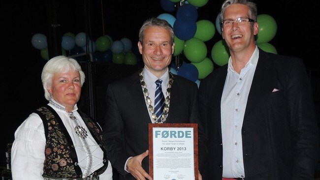 Førde utnemnd til korby. (Foto: Privat) Førde utnemnd til korby. (Foto: Privat)