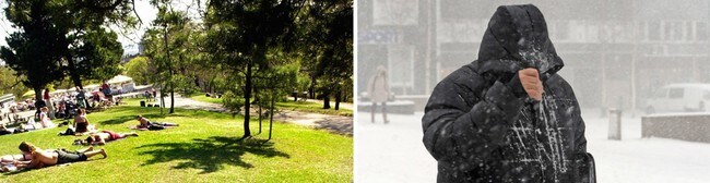 Fra sommer til vinter i nord (Foto: Heiko Junge/Bertinussen, Rune Stoltz/Bernt Sønvisen)