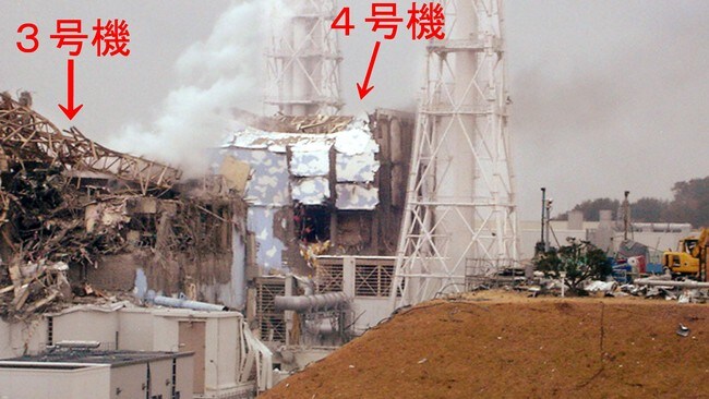 Ødeleggelsene ved reaktor 3 og 4 (Foto: TEPCO/Afp) Ødeleggelsene ved reaktor 3 og 4 (Foto: TEPCO/Afp)