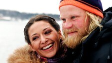 Pia Tjelta og Anders Baasmo Christiansen (Foto: Poppe, Cornelius/SCANPIX)