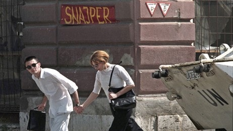 Sniper Alley (Foto: PETER ANDREWS/REUTERS) Sniper Alley (Foto: PETER ANDREWS/REUTERS)