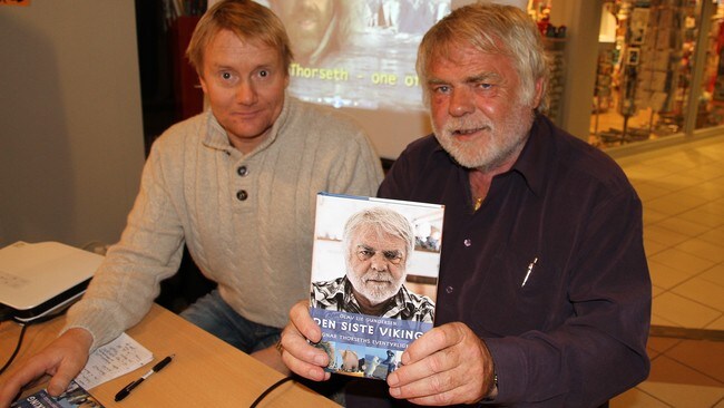 Olav Lie Gundersen og Ragnar Thorseth (Foto: Bjarne Eldevik/NRK)
