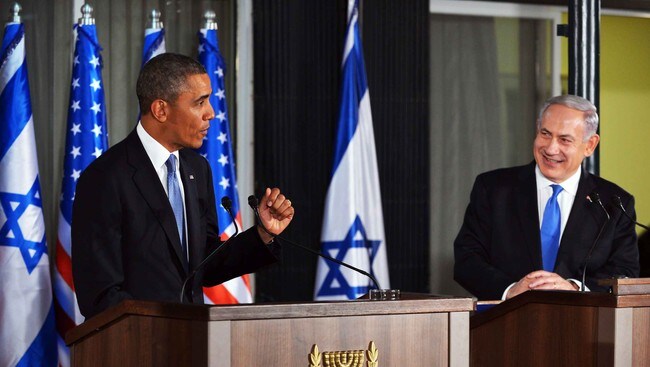 Obama og Netanyahu (Foto: MANDEL NGAN/AFP) Obama og Netanyahu (Foto: MANDEL NGAN/AFP)