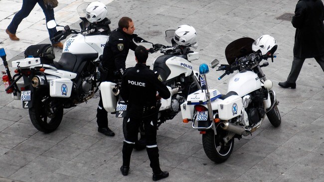 Gresk politi (Foto: YANNIS BEHRAKIS (Illustrasjon)/Reuters) Gresk politi (Foto: YANNIS BEHRAKIS (Illustrasjon)/Reuters)