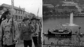 17. mai i Bergen i 1967 - Regnet var der, buekorpsa var der, vikingskipet på Festplassen var der, russen var der. Ver med på 17.mai-feiring i Bergen i 1967.