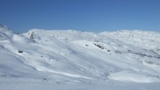 Utsikt fra skitrekket