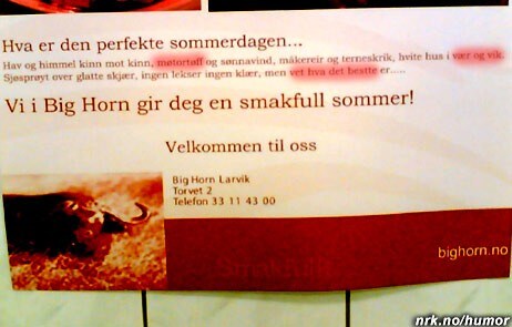 Poeter med staveproblemer i Big Horn Steak House (Foto: Kjetil S.)