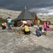 Grå himmel, men oppholdsvær når Barnas Turlag besøker Tortenkøta