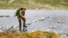 Ørretfiske (Foto: Morten B. Stensaker) Ørretfiske (Foto: Morten B. Stensaker)