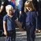 Prins Sverre Magnus og prinsesse Ingrid Alexandra var i Oslo domkirke lørdag ettermiddag.