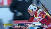 Bergers andre fulle hus - Tora Berger traff alle blinkene på andre skyting på sprinten i Holmenkollen. Kommentator: Andreas Stabrun Smith