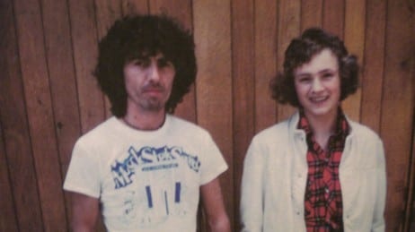 George Harrison og Per-Christian Larsen (Foto: Privat) George Harrison og Per-Christian Larsen (Foto: Privat)