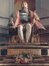 Gigantskulpturen av Gustav Vasa. (Foto: Nordiska Museet) Gigantskulpturen av Gustav Vasa. (Foto: Nordiska Museet)
