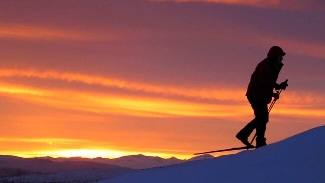 Skitur (Foto: Håkon Mosvold Larsen/SCANPIX) Skitur (Foto: Håkon Mosvold Larsen/SCANPIX)