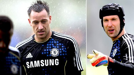 John Terry og Petr Cech John Terry og Petr Cech