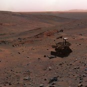 Spirit på Mars (Foto: JPL/NASA) Spirit på Mars (Foto: JPL/NASA)
