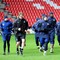 Everton trener på Brann stadion.